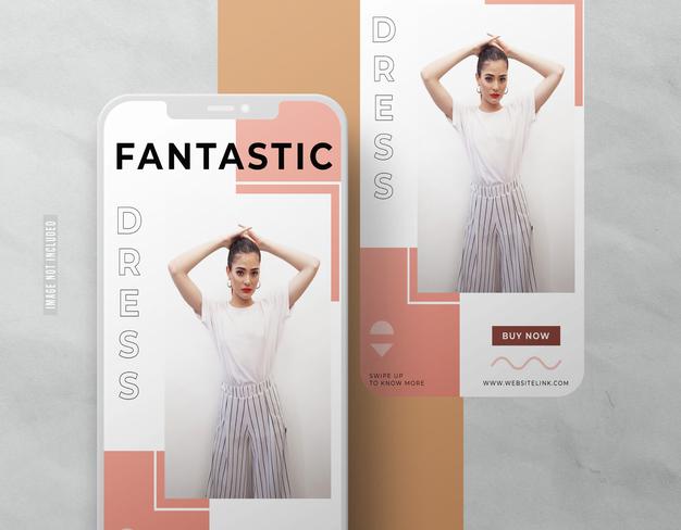 Free Instagram Social Media Post Mockup Psd