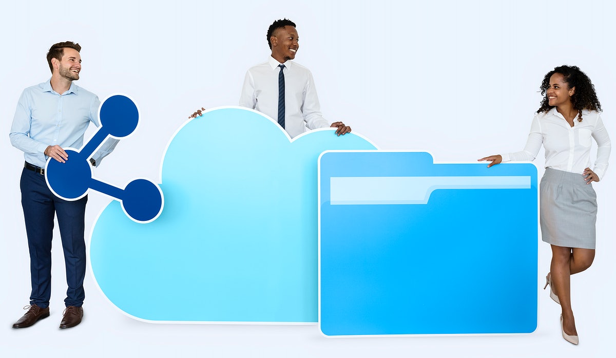 Free Internet And Cloud Technology Concept Shoot