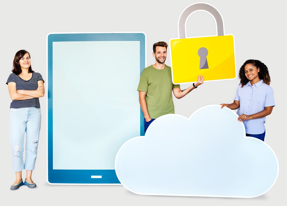 Free Internet Security And Protection Concept Shoot