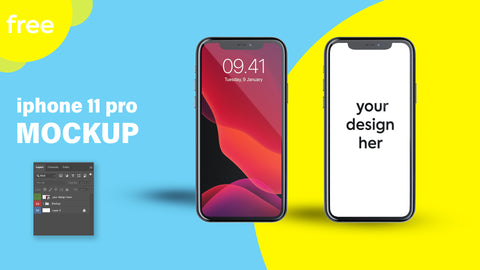 Free Iphone 11 Mockup Psd