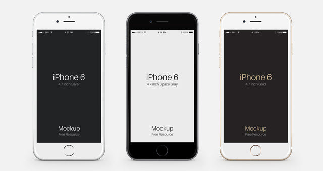 Free Iphone 6 Psd Vector Mockup