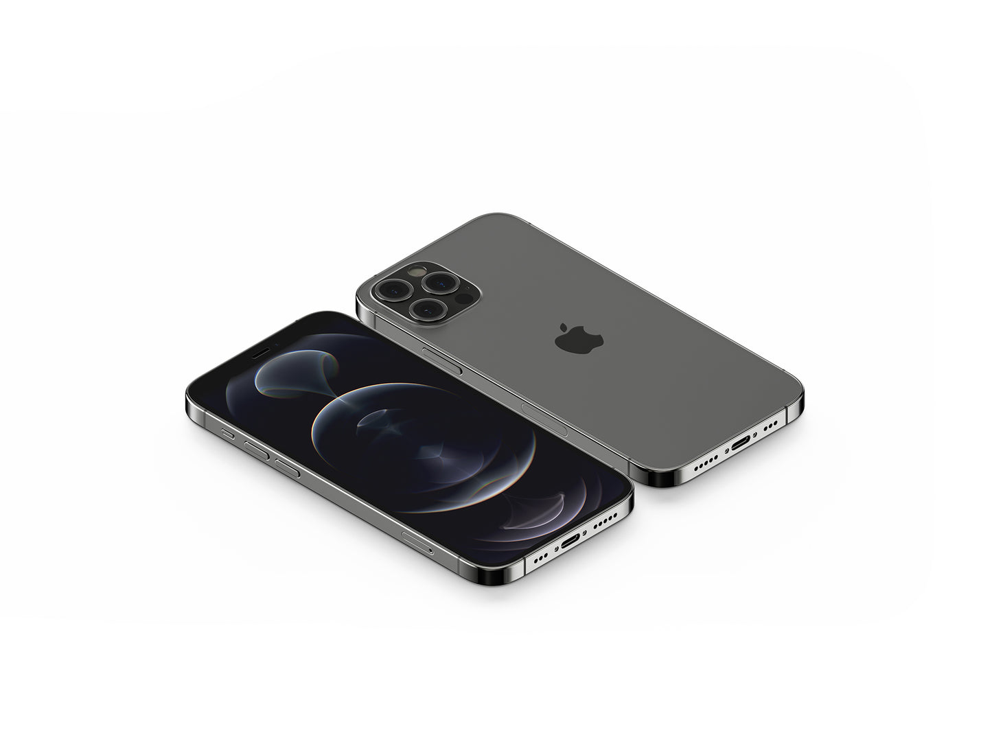 Free Isometric Iphone 12 Pro Mockup