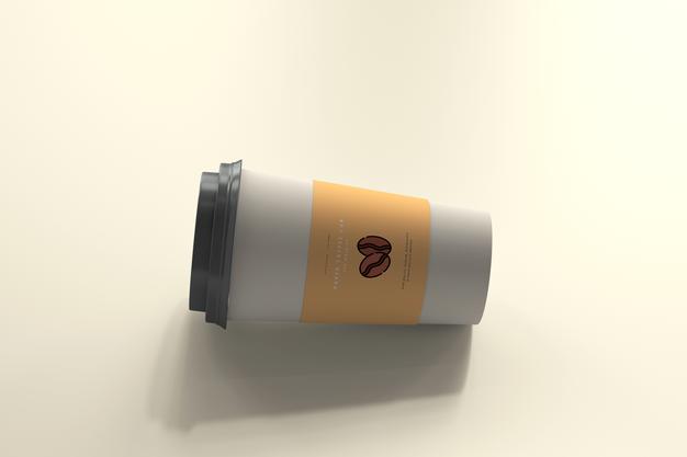 Free Large Size Paper Coffee Cup Mockup Psd
