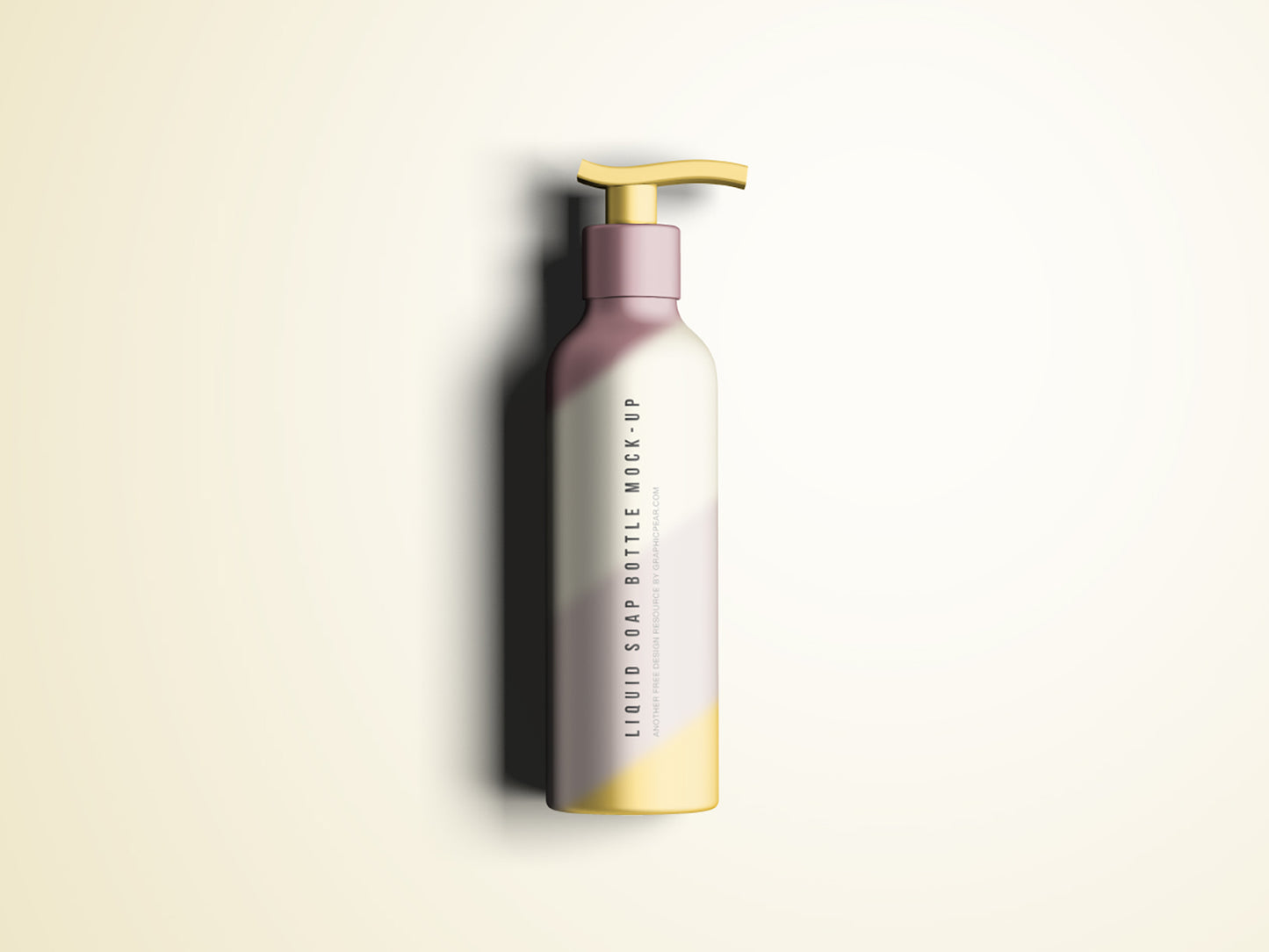 Free Liquid Soap Bottle Mockup