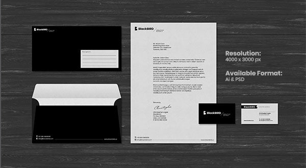 Free Logo Design, Stationery Template & Mockup Psd