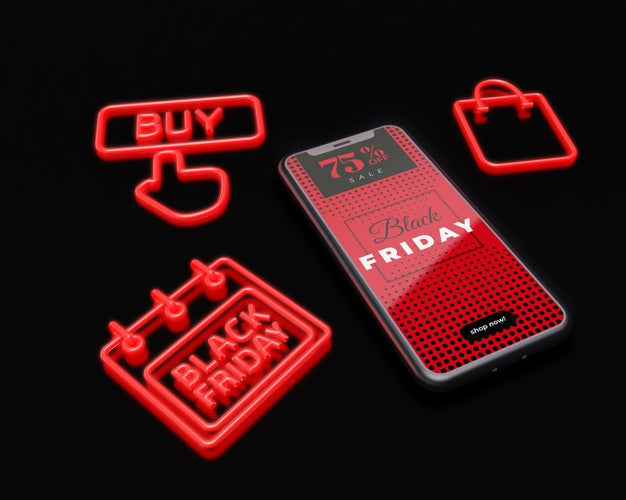 Free Marketing Advertising For Black Friday Psd