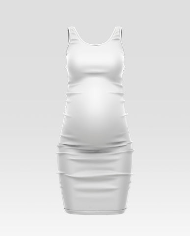Free Maternity Dress Mockup