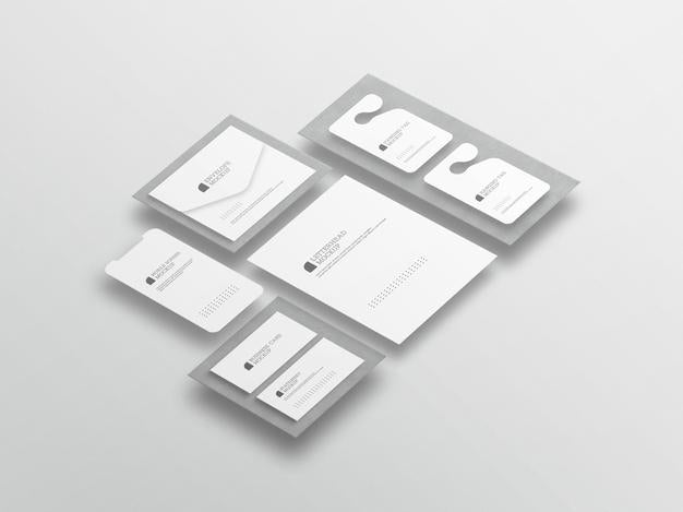 Free Minimal Stationary Set Mockup Psd