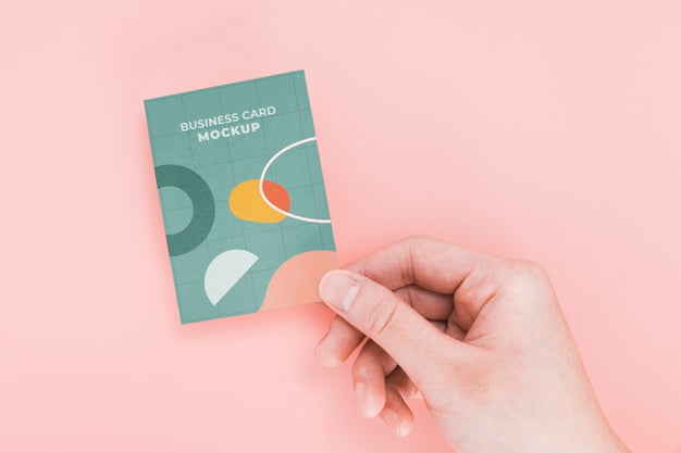 Free Minimalist Business Card Mockup Psd