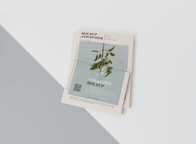 Free Mock-Up For Newspaper Psd