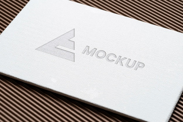 Free Mock-Up Logo Design On Stationery Accessories Psd