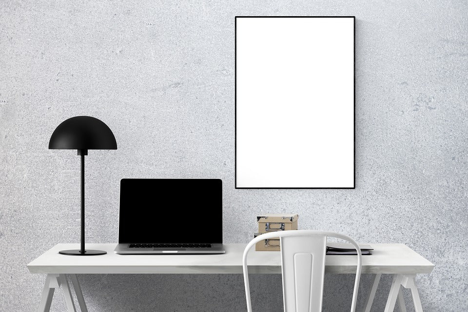 Free Office Frame Photo Mockup