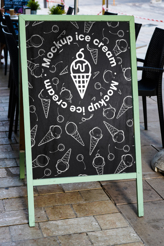 Free Mockup Signboard Menu Ice Cream Psd CreativeBooster free-mockup-signboard-menu-ice-cream-psd-creativebooster