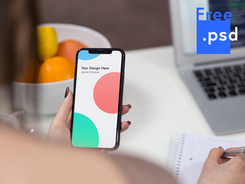 Free iPhone X Mockup (psd)