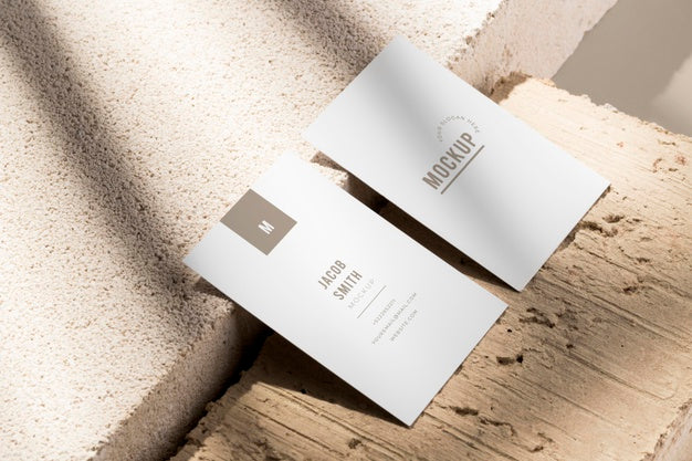 Free Modern Assortment Of Mock-Up Business Card Psd