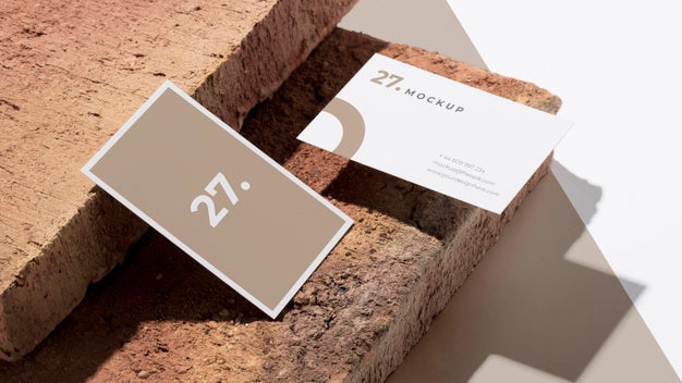 Free Modern Assortment Of Mock-Up Business Card Psd