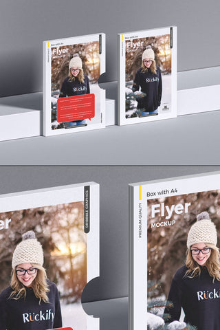 Free Modern Branding Flyer Mockup