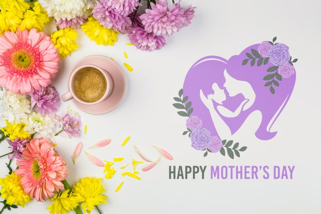 Free Mothers Day Mockup With Copyspace Psd