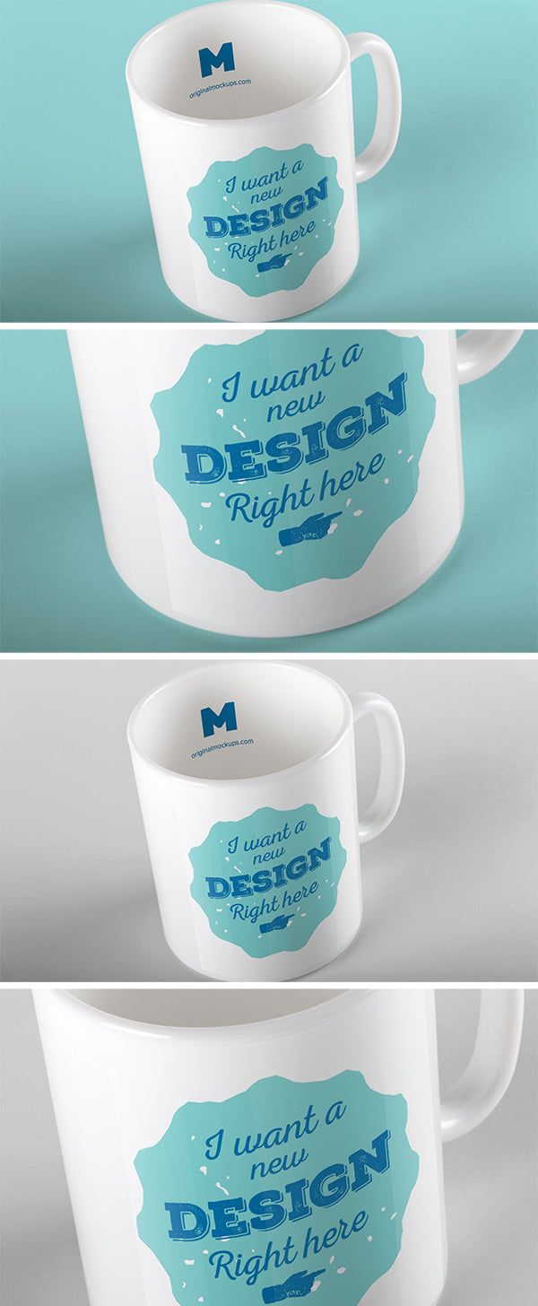Free Mug Psd Mockup