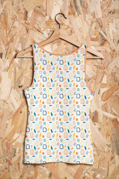 Free Multicolored Shirt Concept Mock-Up Psd