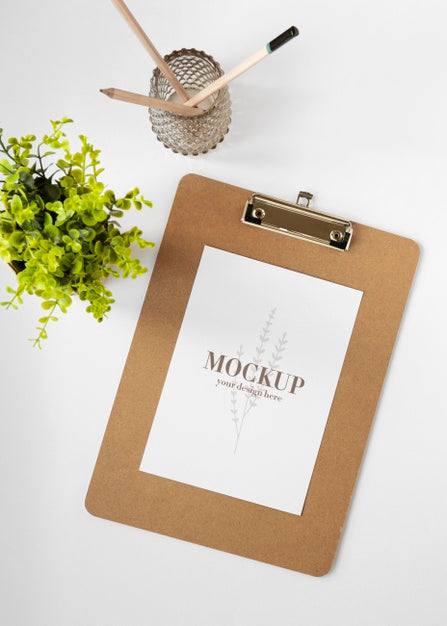 Free Natural Material Stationery Mock-Up Assortment Psd