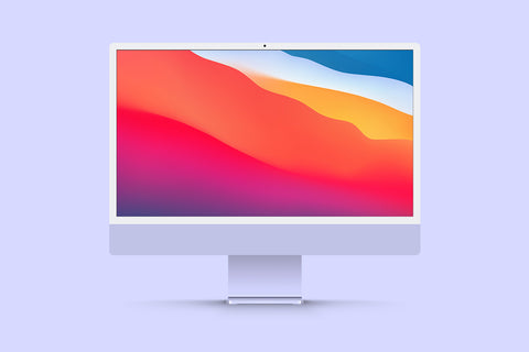 Free New Psd Imac 24 Mockup