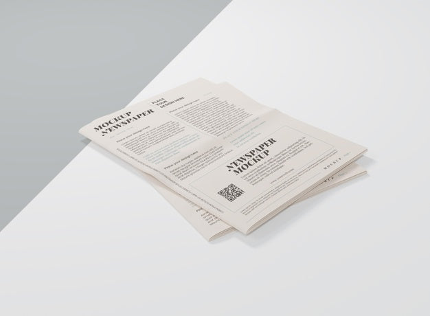 Free Newspaper Mock-Up Psd