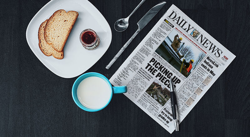 Free Newspaper Mockup Psd
