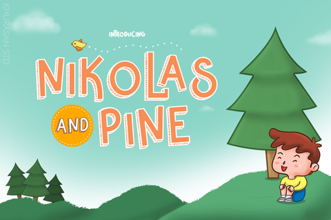 Nikolas & Pine - Free Display Font