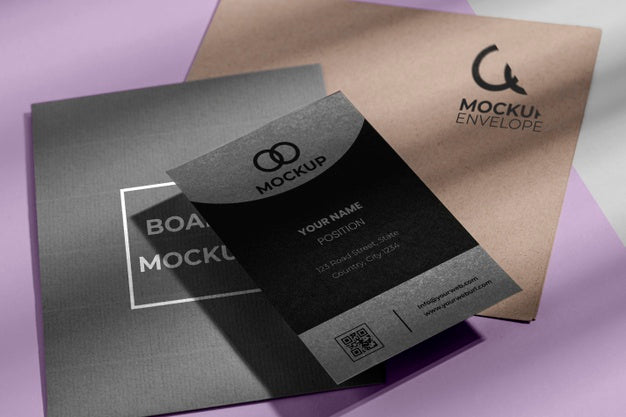 Free Office Stationery Mock-Up Psd