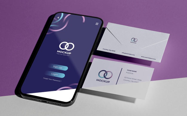 Free Office Stationery Mock-Up Psd