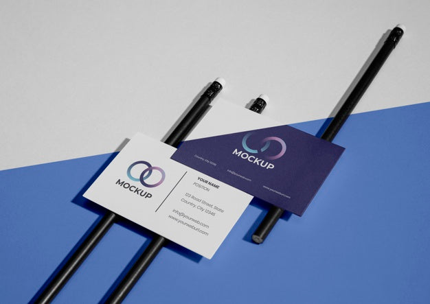 Free Office Stationery Mock-Up With Paper Psd