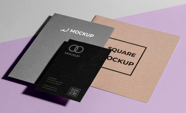 Free Office Stationery Mock-Up With Paper Psd