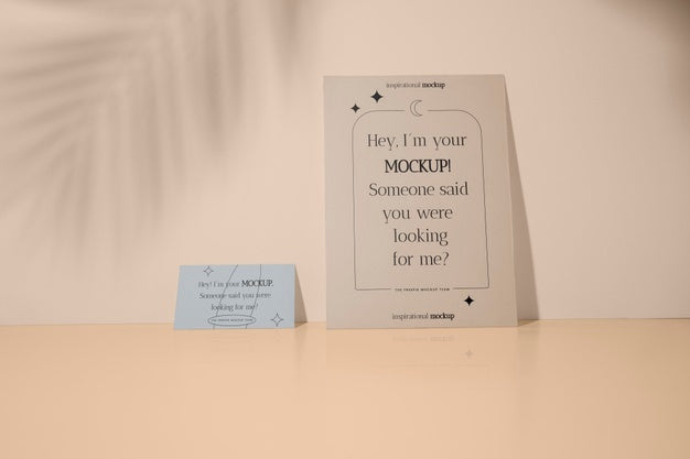 Free Office Stationery Paper Mock-Up Psd