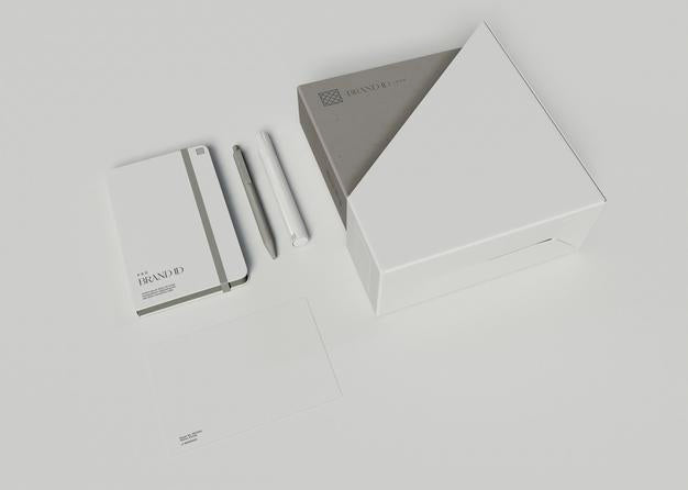 Free Office Stationery Set Mockup Psd
