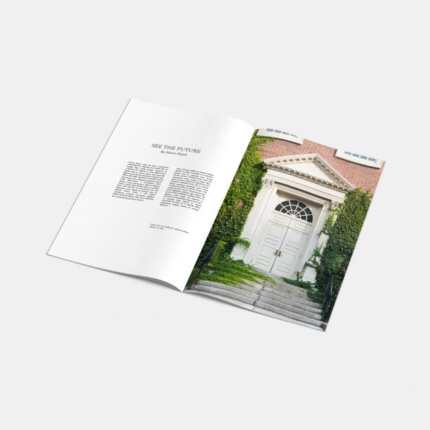 Free Open Super-Clean Magazine Mockup