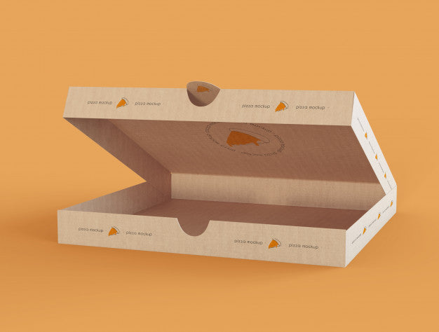 Free Pizza Box Mockup