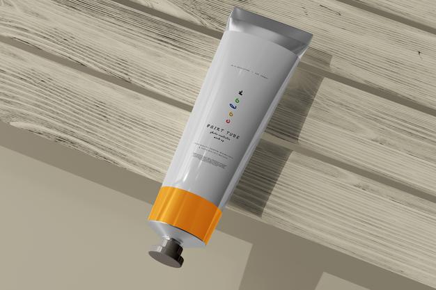 Free Paint Tube Mockups Psd