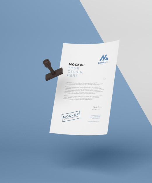 Free Paper And Seal Mock-Up Assortment Psd