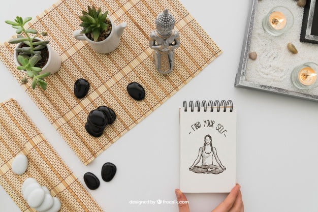 Free Peaceful Meditation Composition Psd