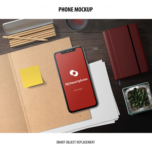Free Phone Screen Mockup Psd