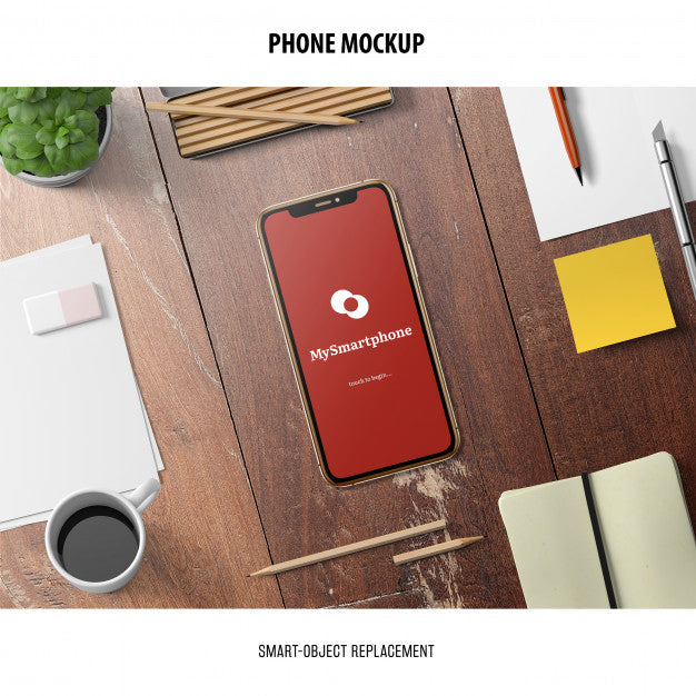 Free Phone Screen Mockup Psd