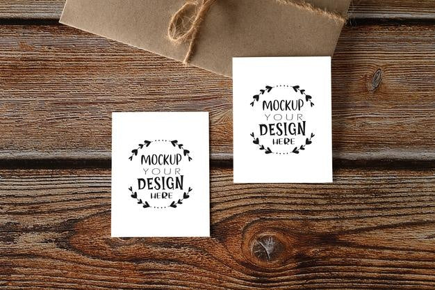 Free Photo Of Card With Place For Writing Message For Lover Psd