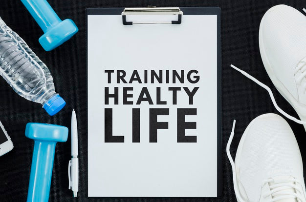 Free Positive Message Abour Sport On Clipboard Psd