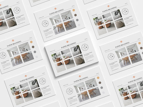 Free Premium A4 Size Paper Branding Mockup