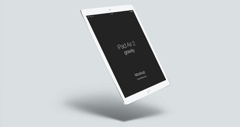 Free Psd Ipad Air 2 Gravity Mockup