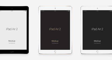 Free Psd Ipad Air 2 Vector Mockup