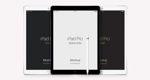 Free Psd Ipad Pro Vector Mockup
