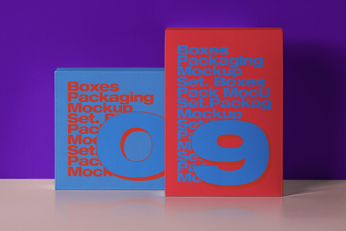 Free Psd Product Box Packaging Mockup