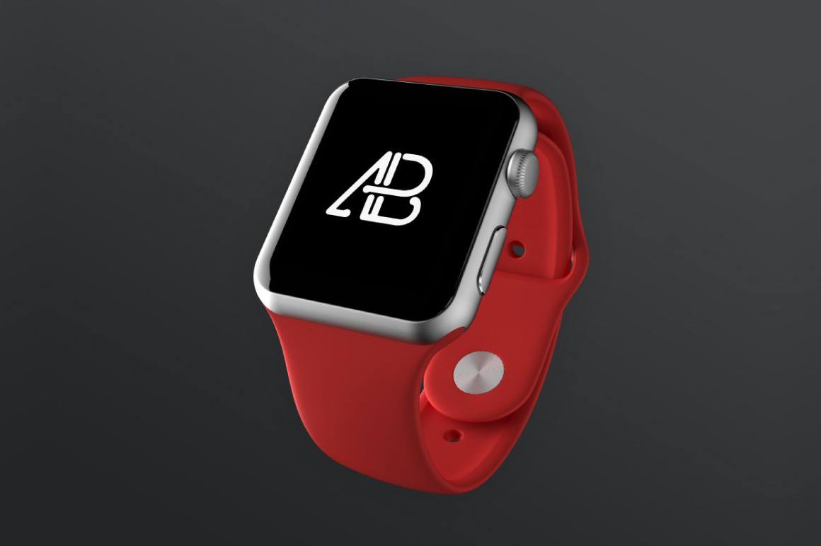 Free Realistic Apple Watch Series 2 Mockup Vol.2